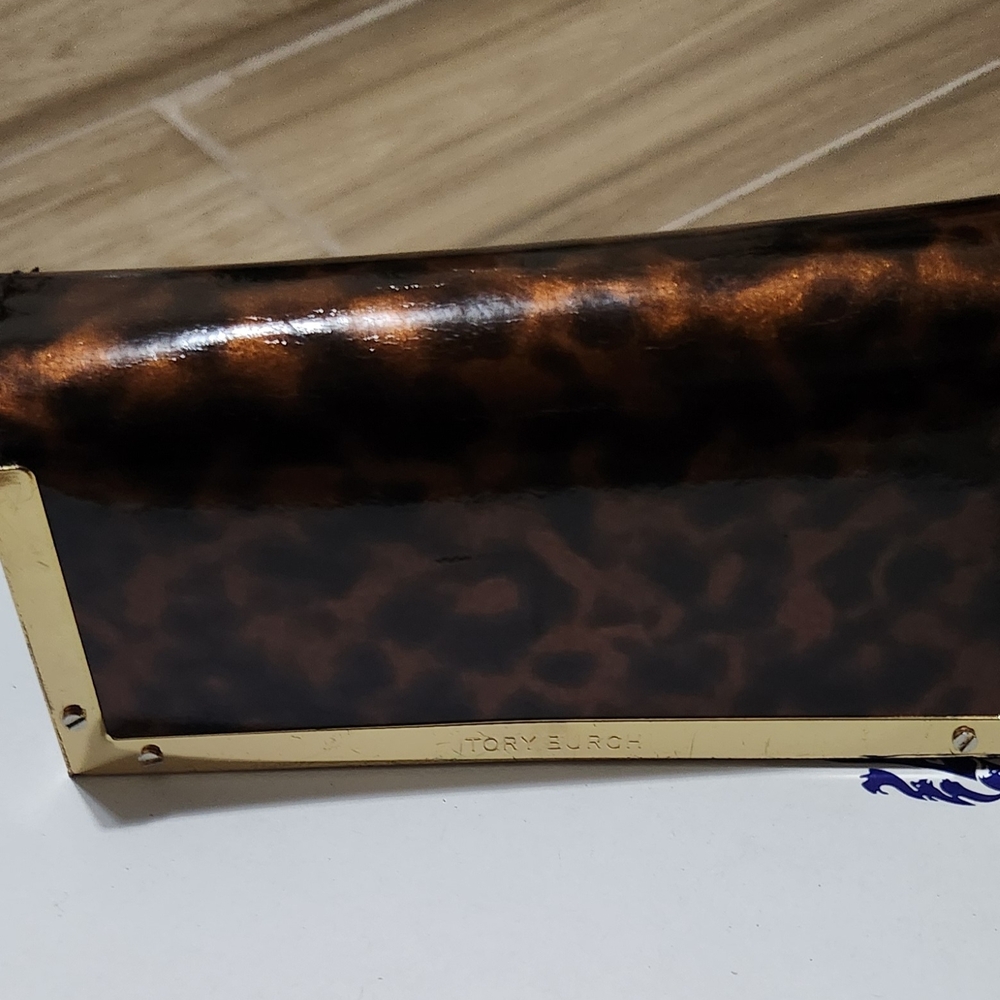 Tory Burch Tortoise Shell Glasses Case